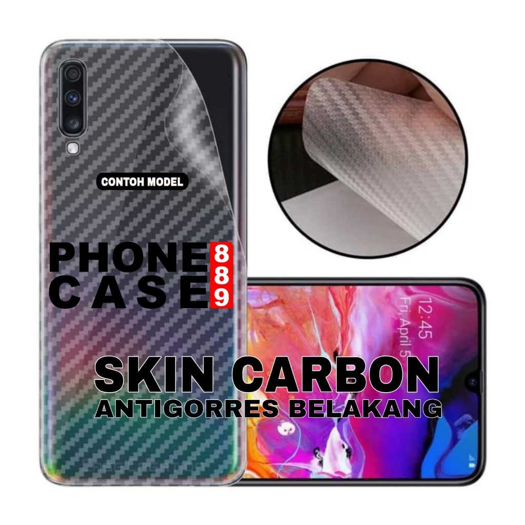 VIVO Y03T VIVO Y03 TRANSPARENT CARBON SKIN ANTI-SCRATCH ANTI-FUNGUS VIVO Y03T VIVO Y03 SCB1