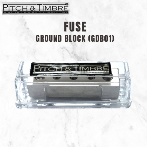 บล็อกกราวด์เครื่องเสียงรถยนต์ - บล็อกกราวด์ Pitch & Tibre (GDB01) - ของแท้ 100%