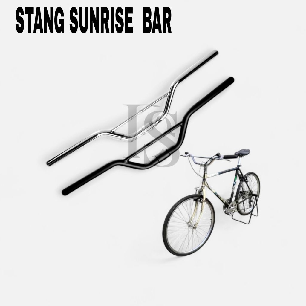 SUNRISE จักรยาน HANDLEBAR DIAMETER 25.4 BAR HANDLEBAR SUNRISE BAR BMX BIKE FEDERAL COMMUTER BIKE