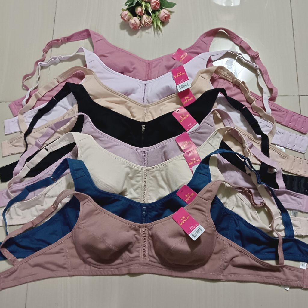 KATUN Thebrahouse บราไร้ลวดไม่มีโฟม เนื้อผ้าฝ้าย B01-1286 & B01-1285