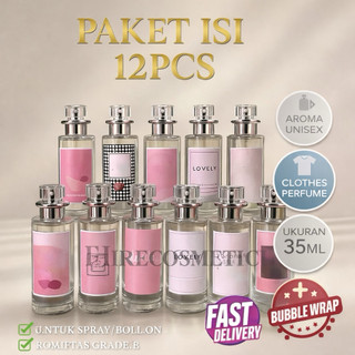 Paket Usaha Isi 12Pcs Parfum Thailand 35ml Unisex / Paket Parfum Viral