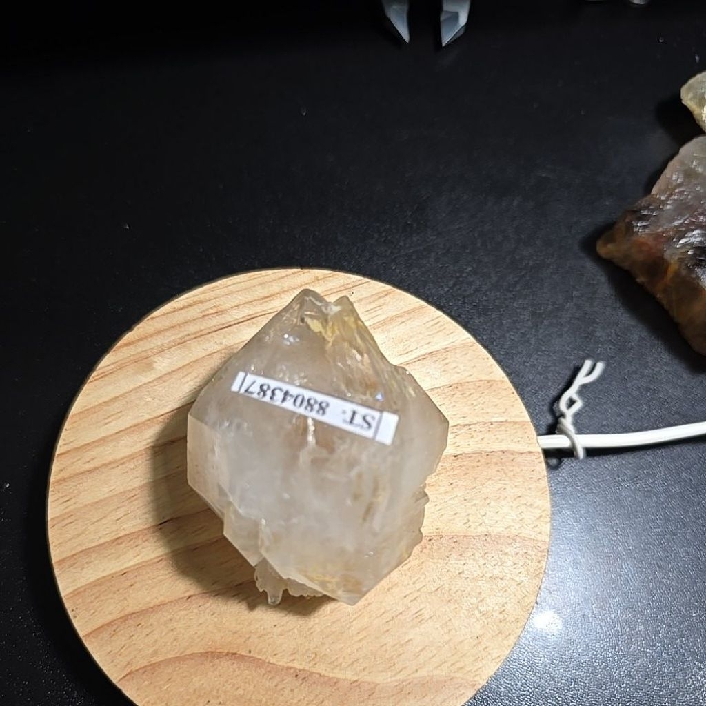 CLEAR QUARTZ STONE ELASTIC CRYSTAL CLUSTER NATURAL STONE