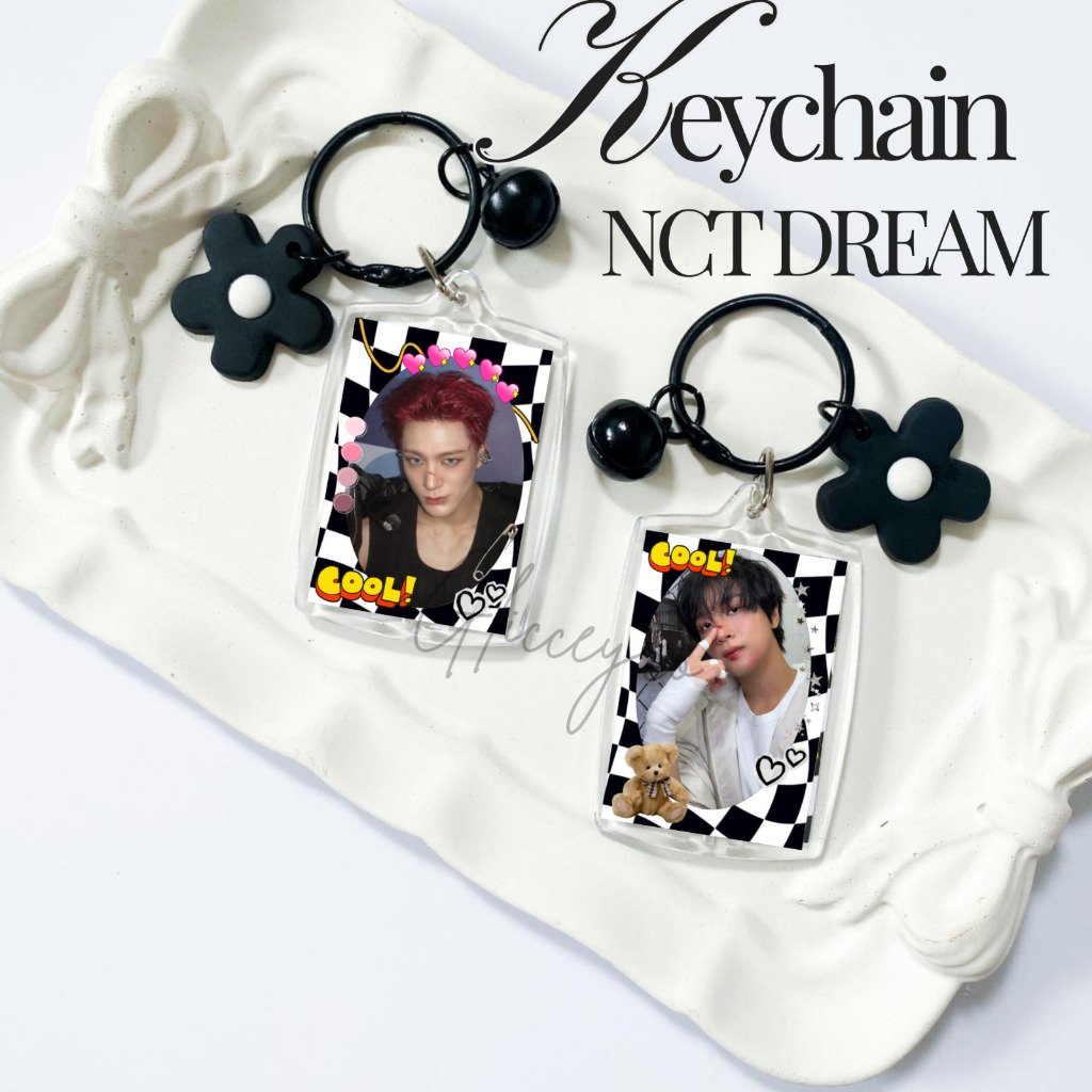 กระเป๋าพวงกุญแจ charm nct dream beat it up || พวงกุญแจ Nct dream