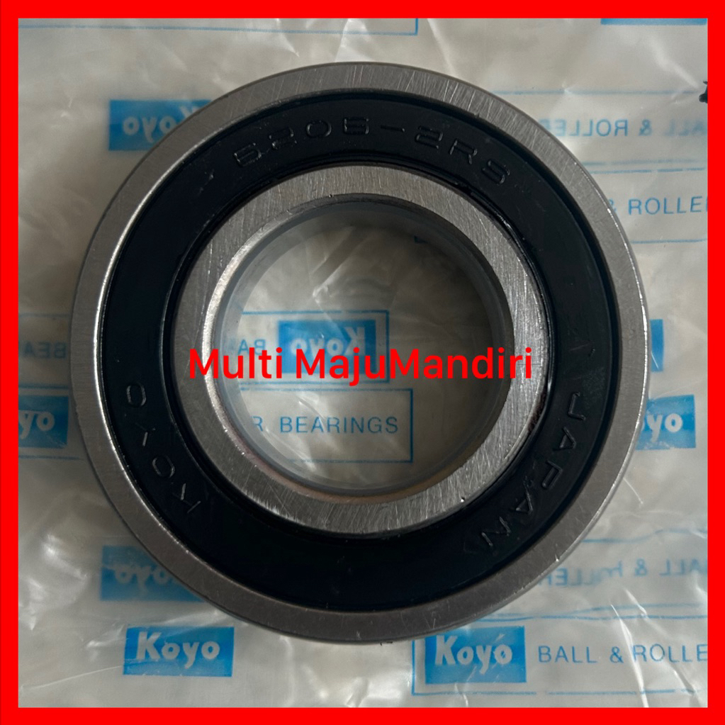 แบริ่ง 6206 2RS KOYO ผลิตในญี่ปุ่น