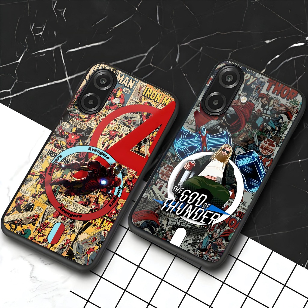 เคส HP Samsung A07 - N1 - [KK Motif No. 67] - Samsung A07 Fashion Softcase - Glossy Hardcase - Phone