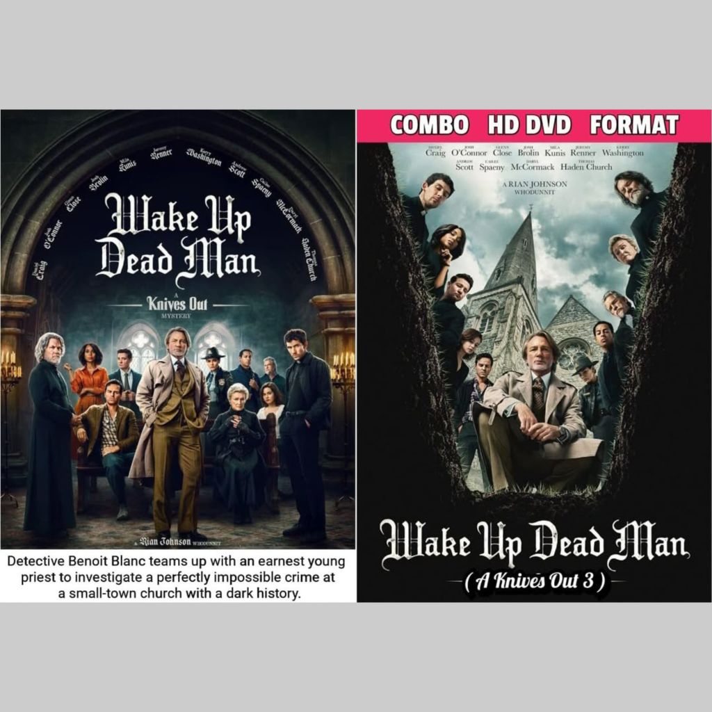 WAKE UP DEAD MAN: A KNIVES OUT MYSTERY (2025) เทปคาสเซ็ทฟิล์ม