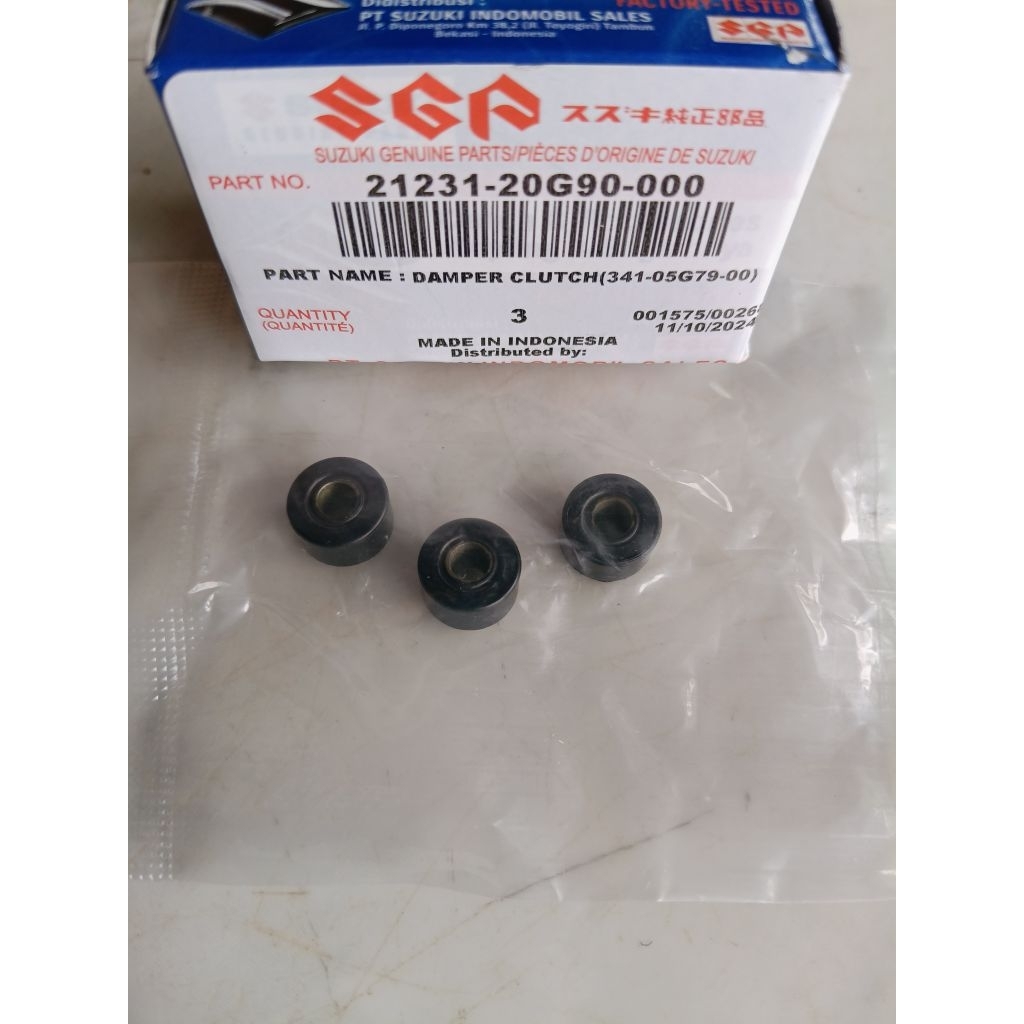 SUZUKI ยางคลัตช์แดมเปอร์คู่สําหรับซูซูกิ โชกุน ขวาน โชกุน 125 ทุบ อาราชิ เนื้อหา 3 เดิม