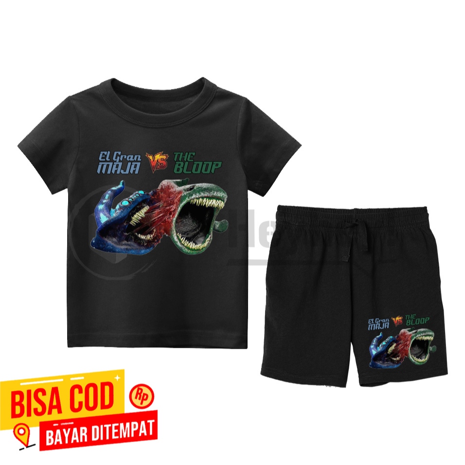 ชุดเด็ก, เสื้อยืดเด็ก, el grand maja vs the bloop monster sea, พิมพ์ตัวอักษรฟรี
