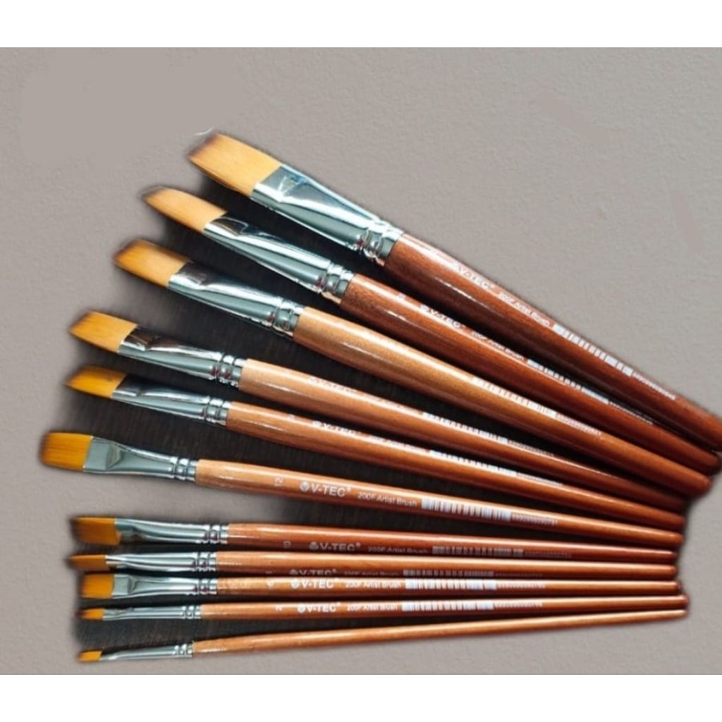 [ชิ้น] PAINTING BRUSH NO. 12 SH / PAINTING BRUSH NO.12 SH / CANVAS BRUSH / ART CANVAS