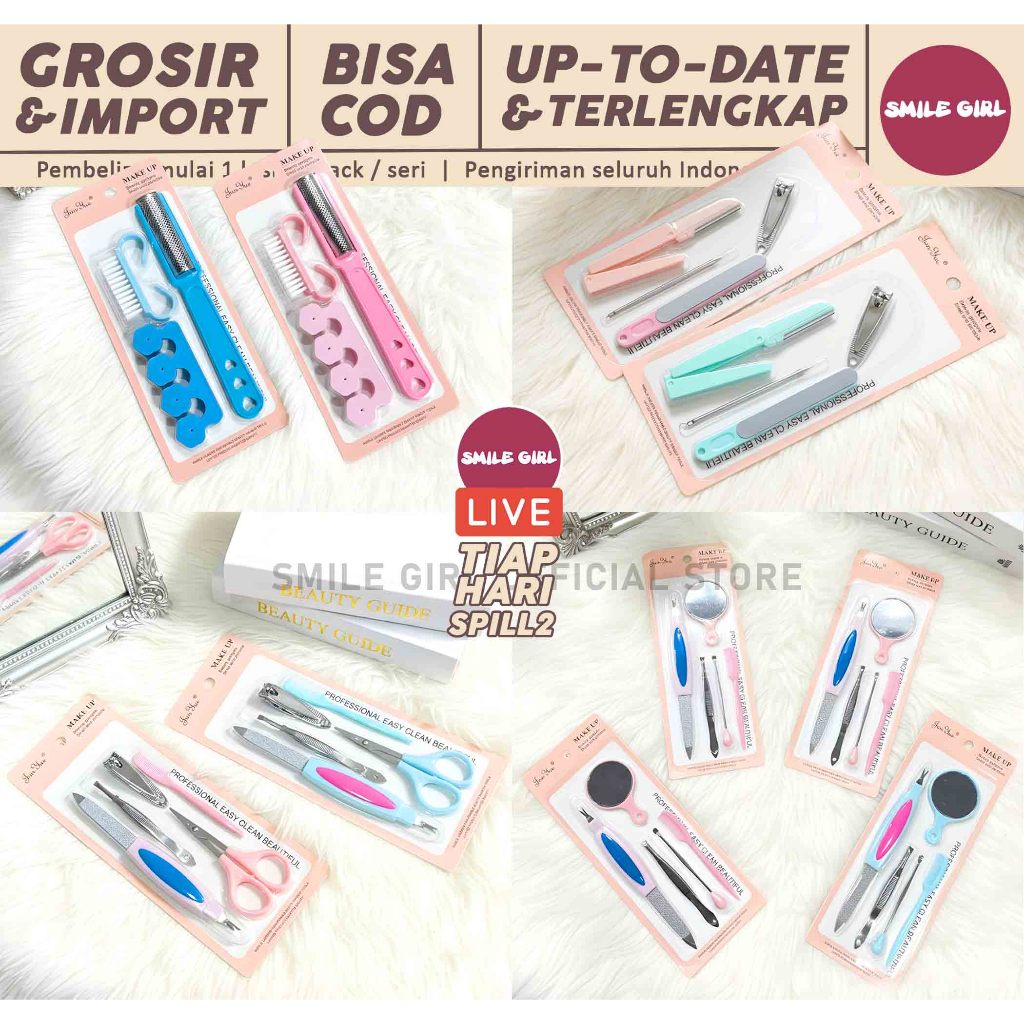 SG SG SG SG SG | WHOLESALE CENTER | 12-36 PACK - เซตความงามและบํารุงผิวหน้าและเล็บ