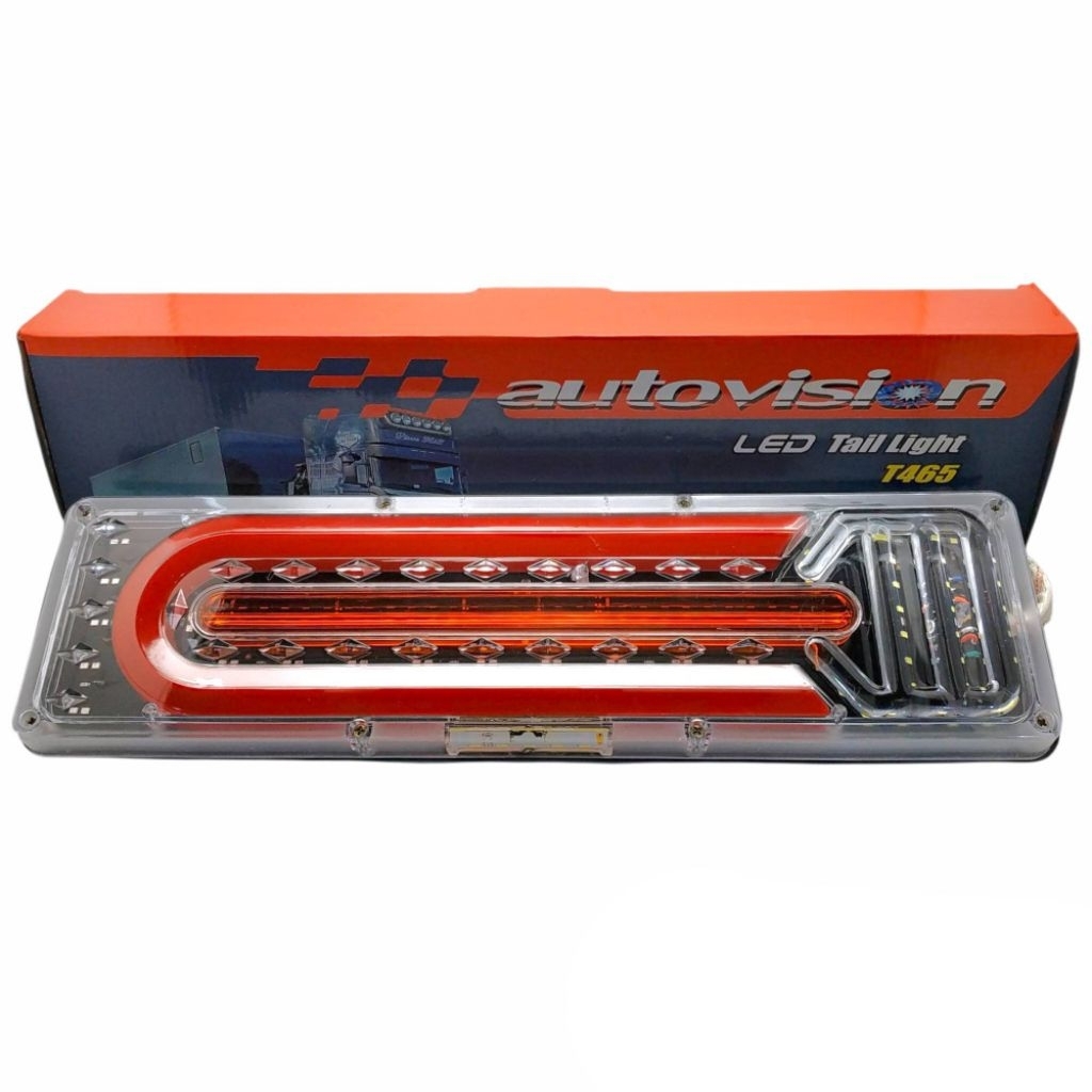 24V LED STOP LAMP AUTOVISION,465 GKLASE - RUNNING TURNING SIGN 24V (2 ชิ้น)