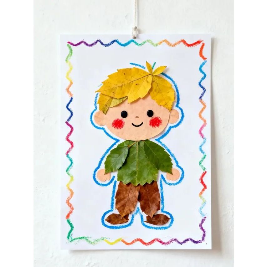 ใบ Collage/mozaik พร้อมส่ง ลักษณะความงามสําหรับเด็ก