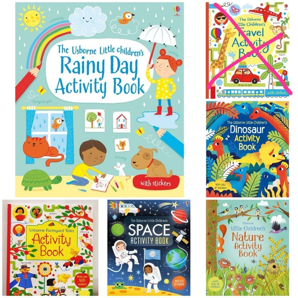 หนังสือกิจกรรมเด็กน้อย Usborne