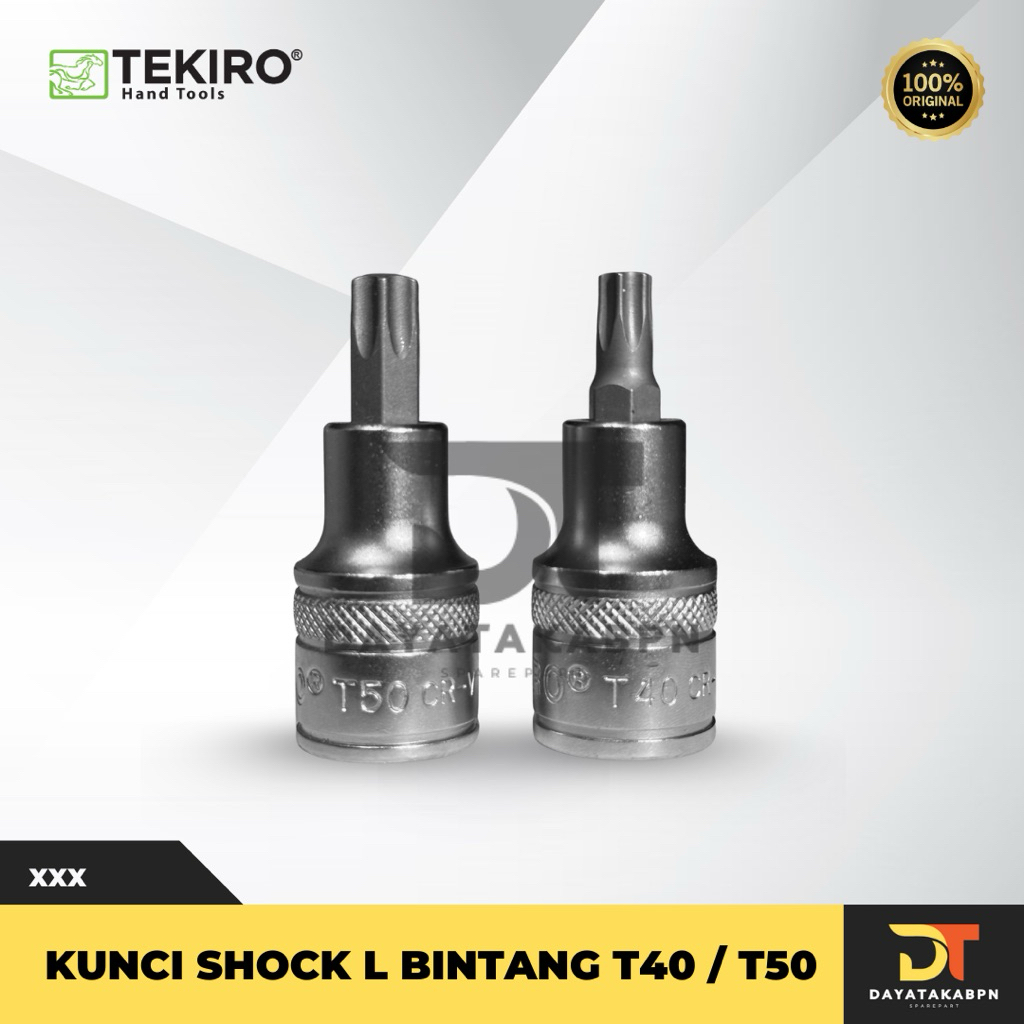 TEKIRO ประแจโช้คดาว T40 & T50