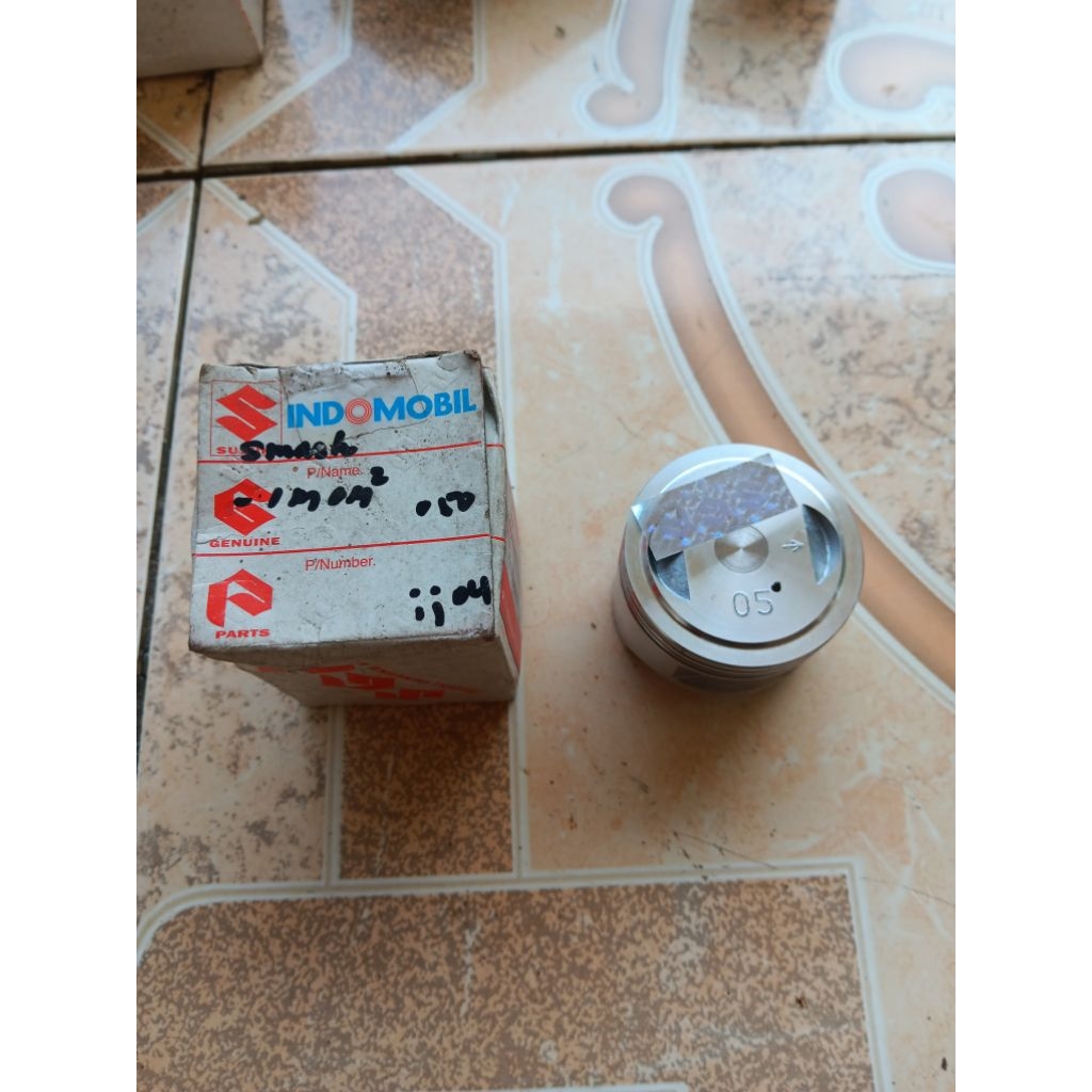 12111B09G00N050 ลูกสูบ (sher) oversize 0.50 Suzuki Smash และ Shogun 125/Aราชิ