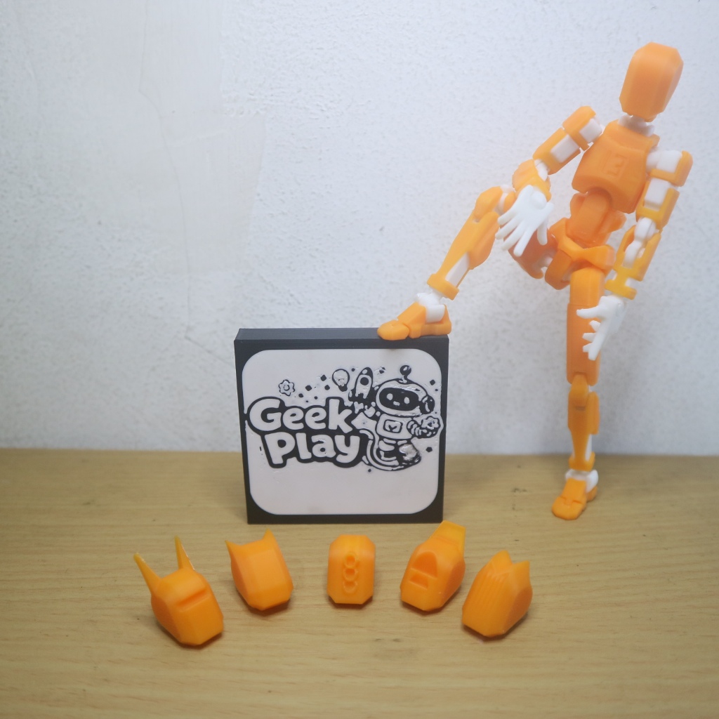 Dummy 13 Head Pack 4 ประกอบด้วย 5 Mecha Heads Robot Figure Head Accessories
