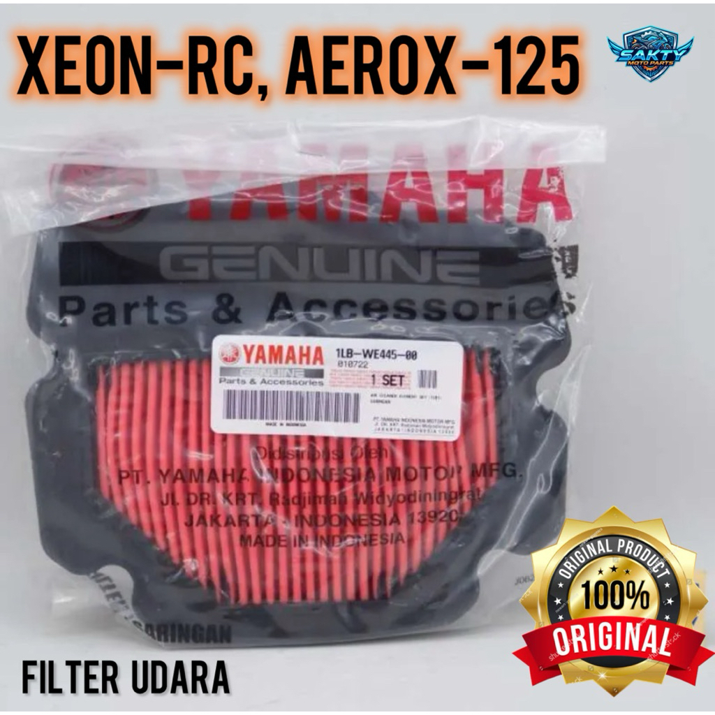 กรองอากาศ Yamaha Xeon RC, GT 125, Aerox 125 ดั้งเดิม