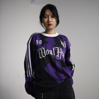 WoolHead | KNITWEAR | CARDIGAN | BLAZING PURPLE SERIES