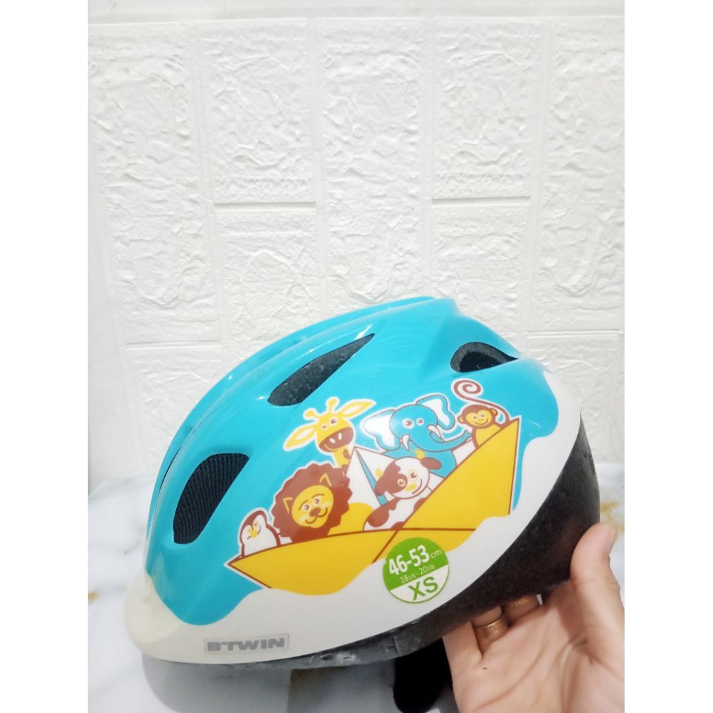 หมวกกันน็อคจักรยาน Prelov ยี่ห้อ btwin xs 46-53