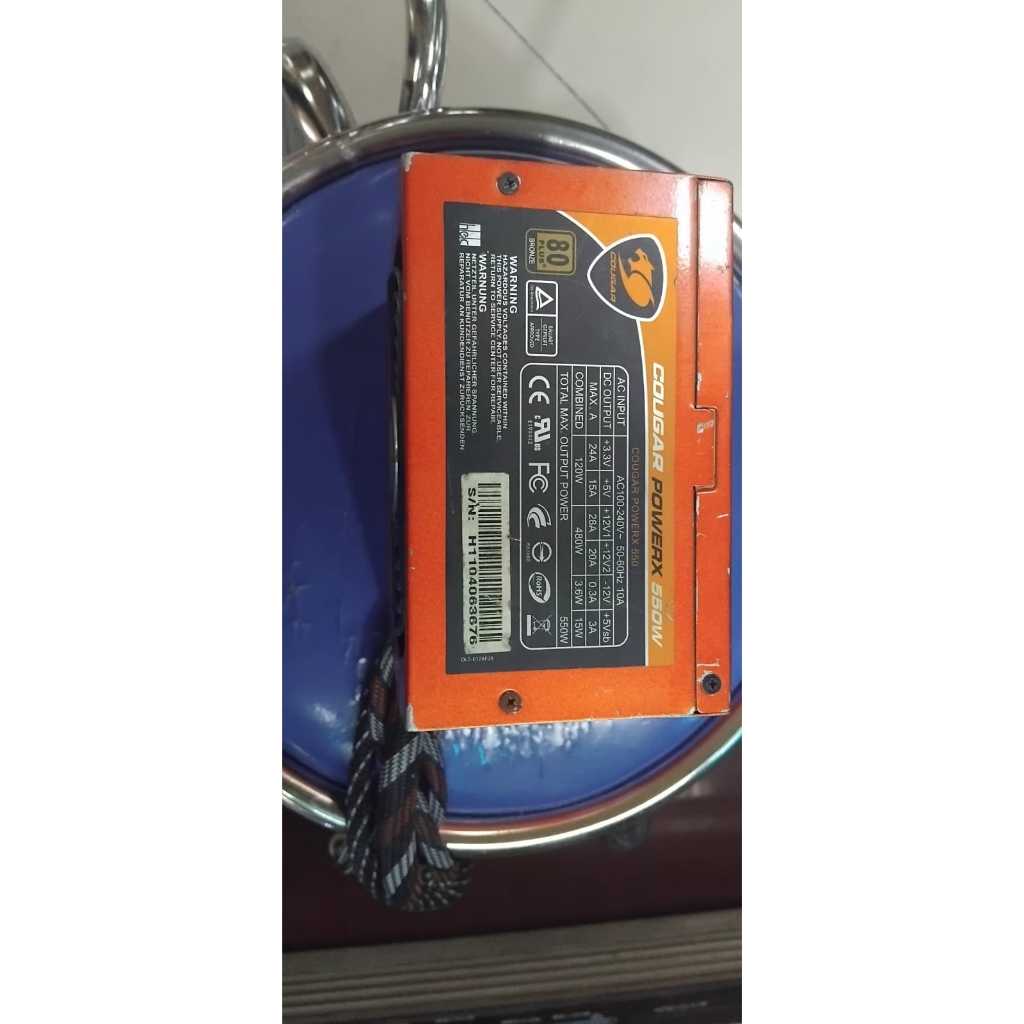 PSU COUGAR POWERX 550 WATT 80+ BRONZE
