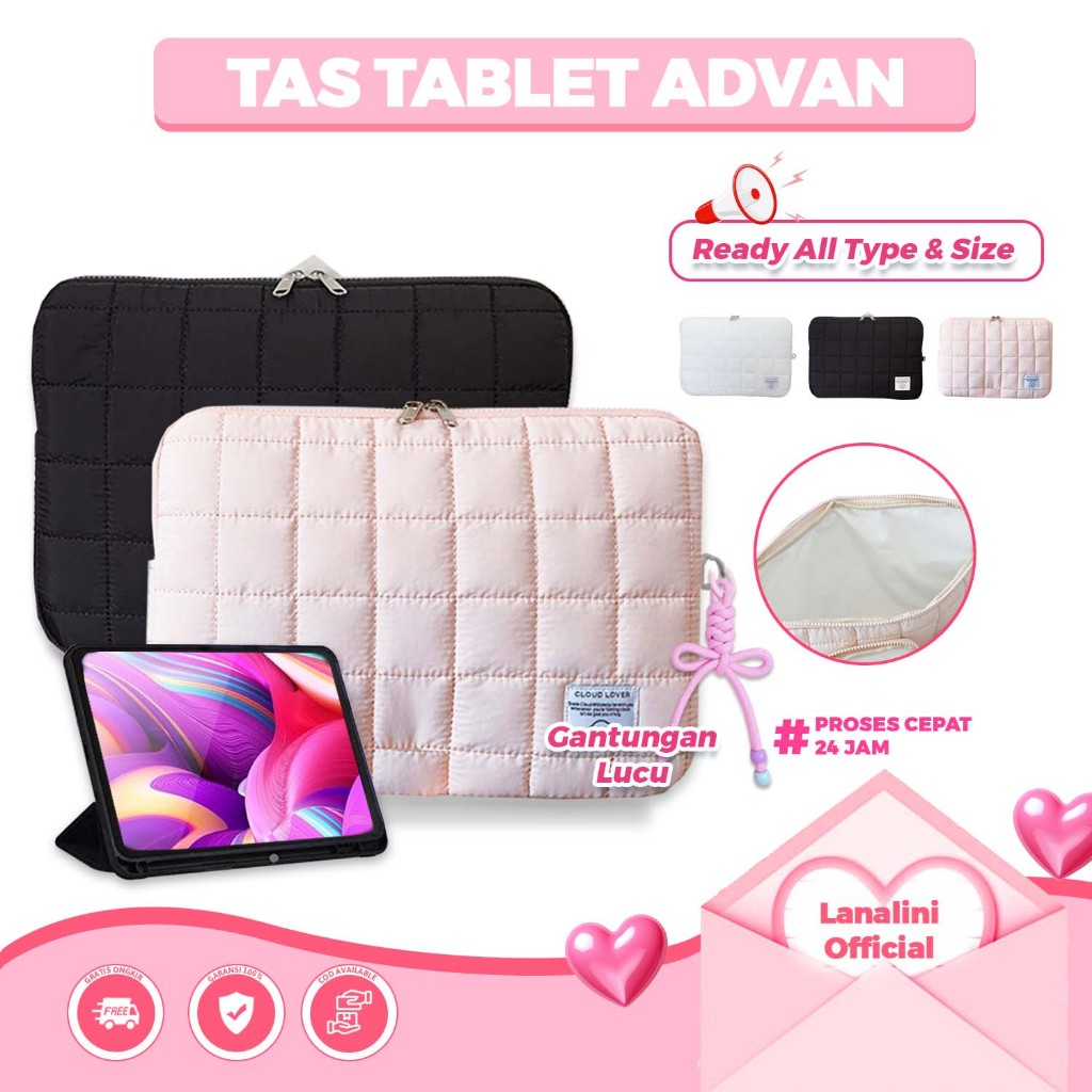 Advan Tab Sketasa แท็บเล็ตกระเป๋า 3 2 1 A10 A8 Xtab VX W80 W90 W100 Tab 8001 Tab 8002 Tab 8 Tab 8003