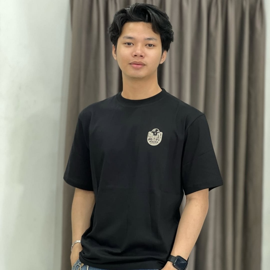 เสื้อยืด MAGMA - TSML ARGUS.11 สีดํา