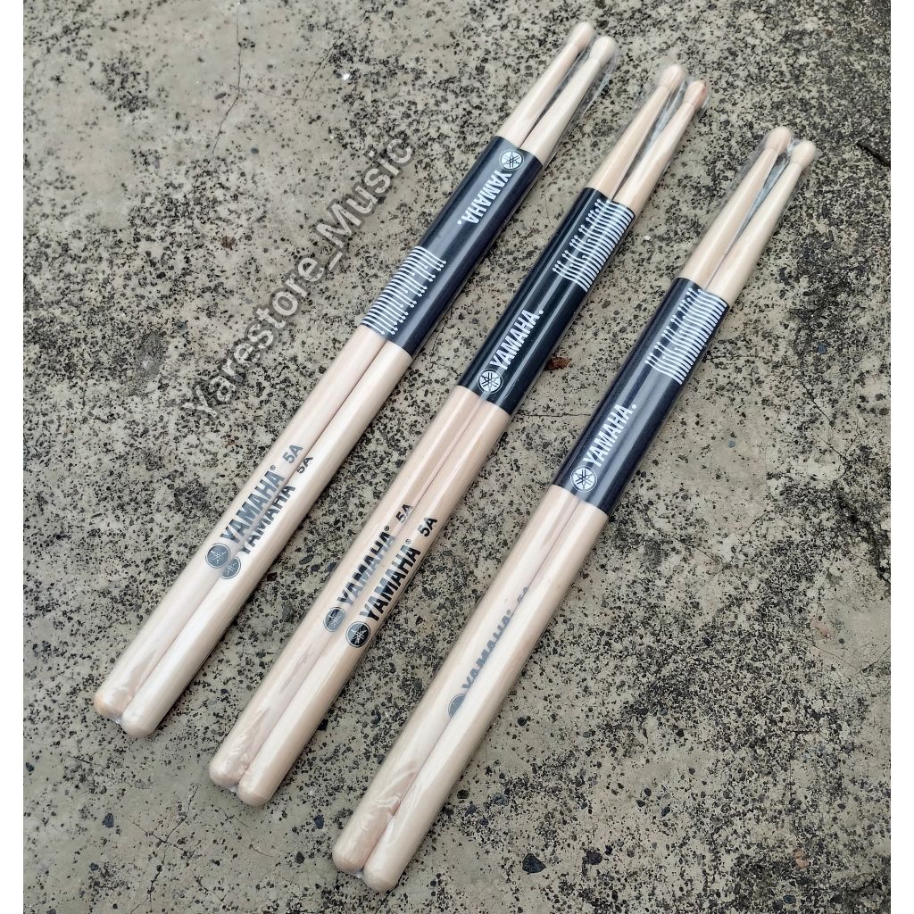 Yamaha Drum Sticks วัสดุเมเปิ้ลพรีเมี่ยม ขนาด 5A คู่ 2 ชิ้น