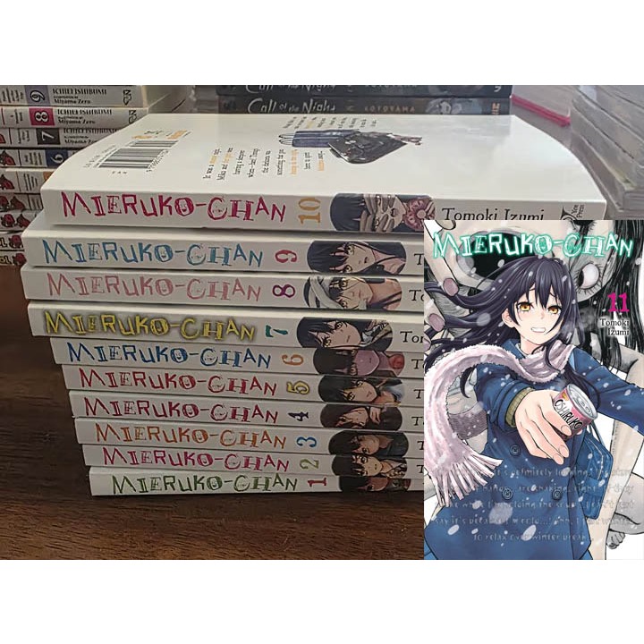 การ์ตูนมังงะ mieruko chan ภาษาอังกฤษ vol 1-13