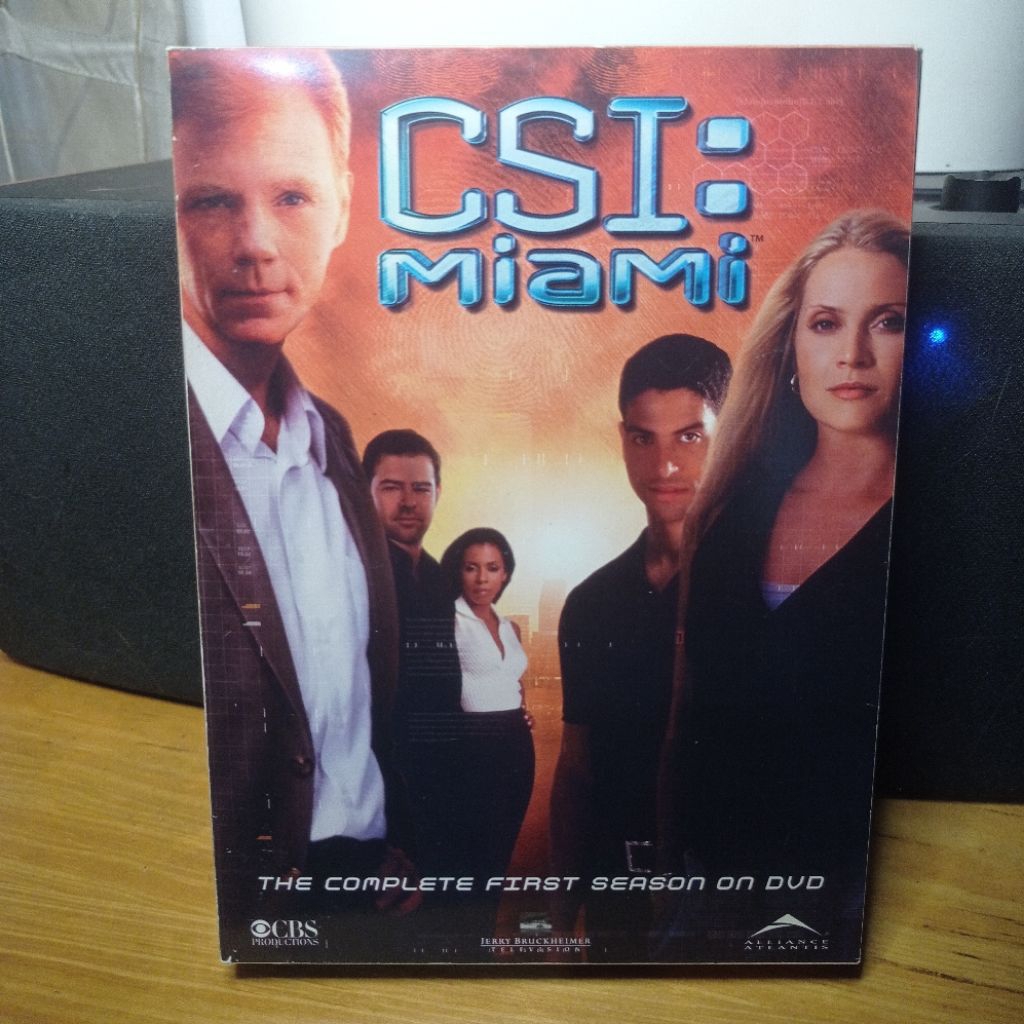 ดีวีดีต้นฉบับ CSI Miami ซีซั่น 1 อาชญากรรมฉากสืบสวน