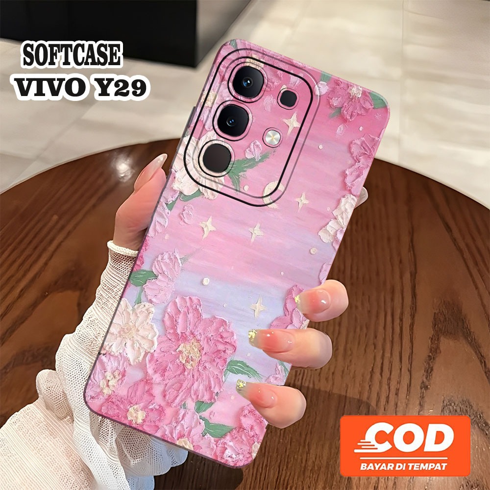 HP เคส VIVO Y29 4G รุ่นล่าสุด - เคสป้องกันโทรศัพท์ - เคส VIVO แบบยืดหยุ่น - การป้องกันกล้อง - เคสแฟช