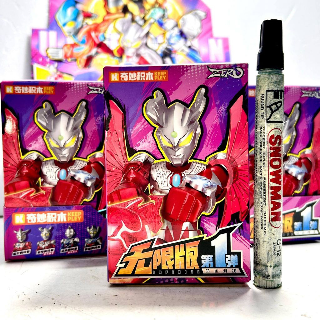 อุลตร้าแมน 1 ผู้รักษาประตู กล่องตาบอดแอคชั่นฟิกเกอร์ของเล่น
ประกบ รายละเอียด พร้อมเอฟเฟกต์
ความสูงปร