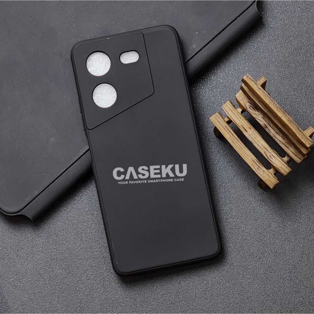 Tecno Pova 5 Tecno Pova 5 Pro Softcase Macaron Square Black / Case Square Edge Case Tecno Pova 5 Tec