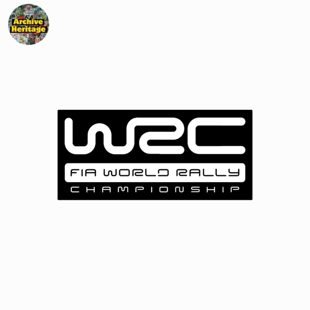 WRC world rally แชมป์โลโก้รถแข่งสติกเกอร์ jdm ยานยนต์