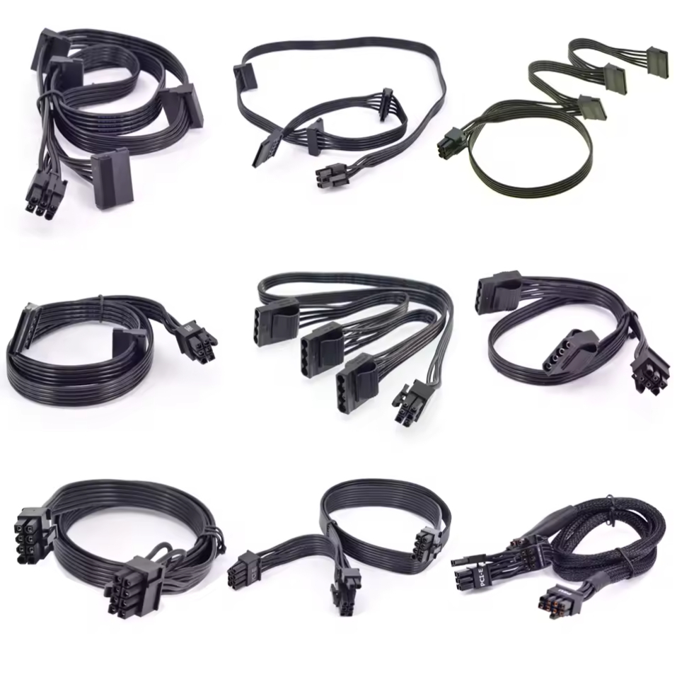 PSU สายไฟ Modular Corsair RM HX Series Gold Platinum Type-3 Type-4