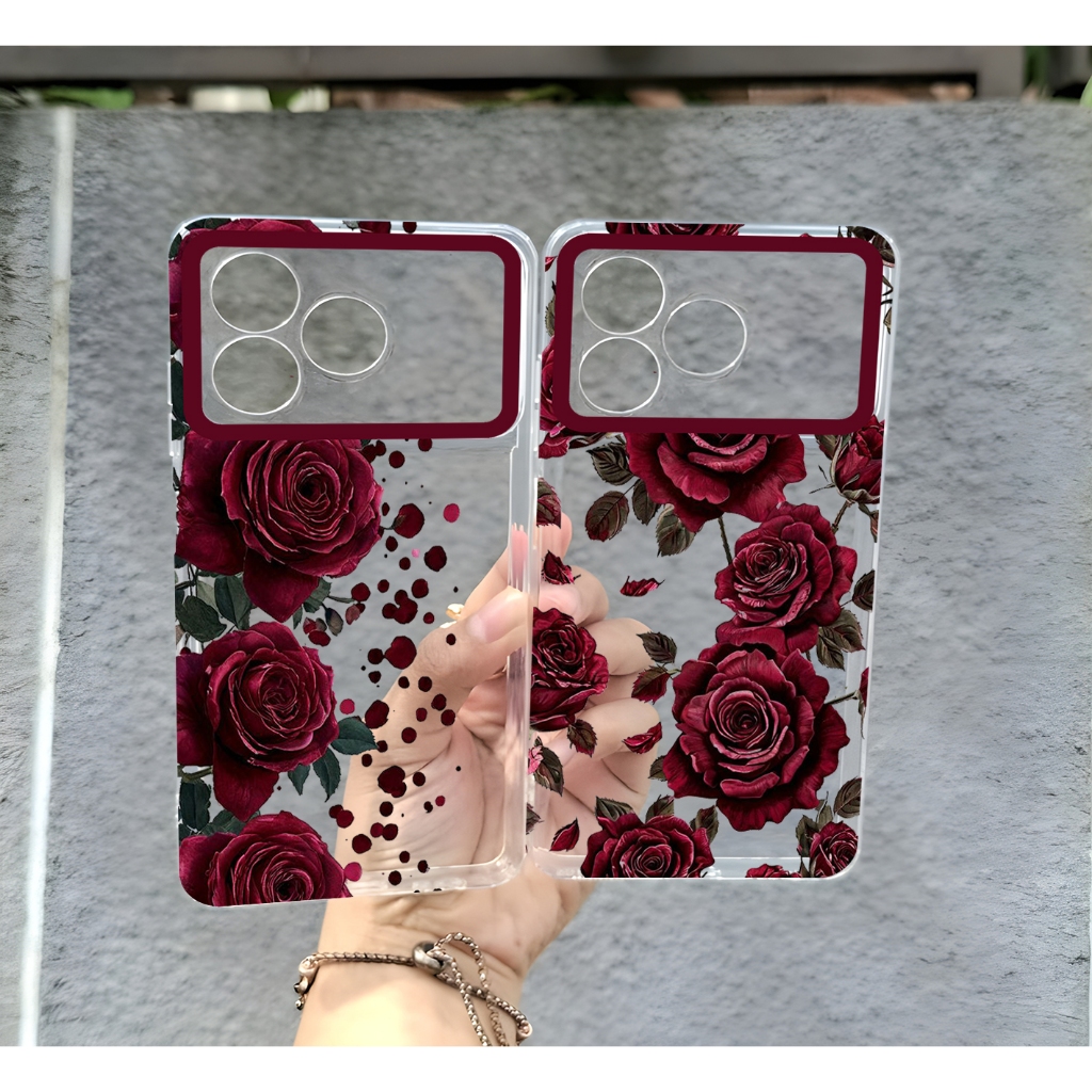 Softcase ZTE NUBIA A36 Case Clear Motif Casing ZTE NUBIA A36 ซิลิโคนใสล่าสุด