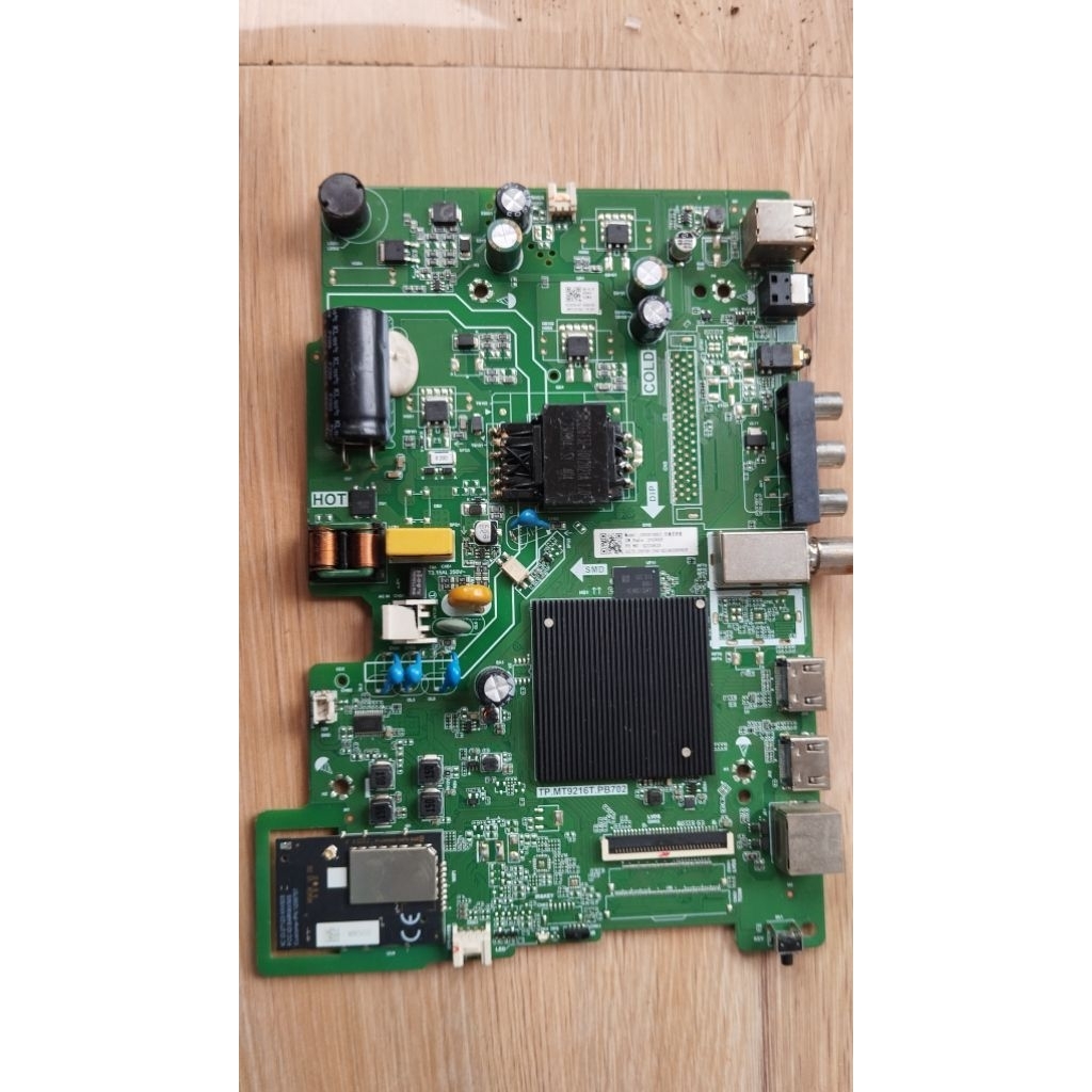 MESIN Mb mobo เครื่องทีวีเมนบอร์ด Toshiba 32v35kp