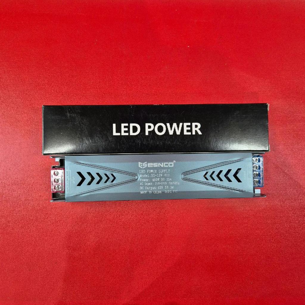 Power Supply Transformer Adapter Net Slim 33.3A 12V DC 400W สวิทช์คุณภาพดี ESNCO