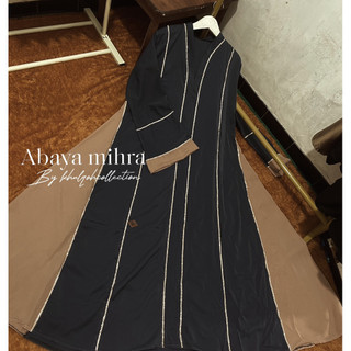 Abaya mihra Saudi By khulqohcollection