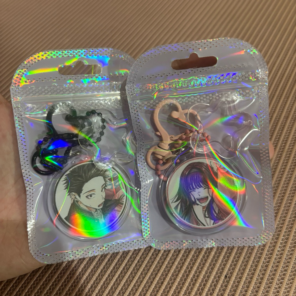 COUPLE KEYCHAIN WAGURI KAORUKO & RINTARO TSUMUGI - ดอกบานหอมพร้อม Dignity