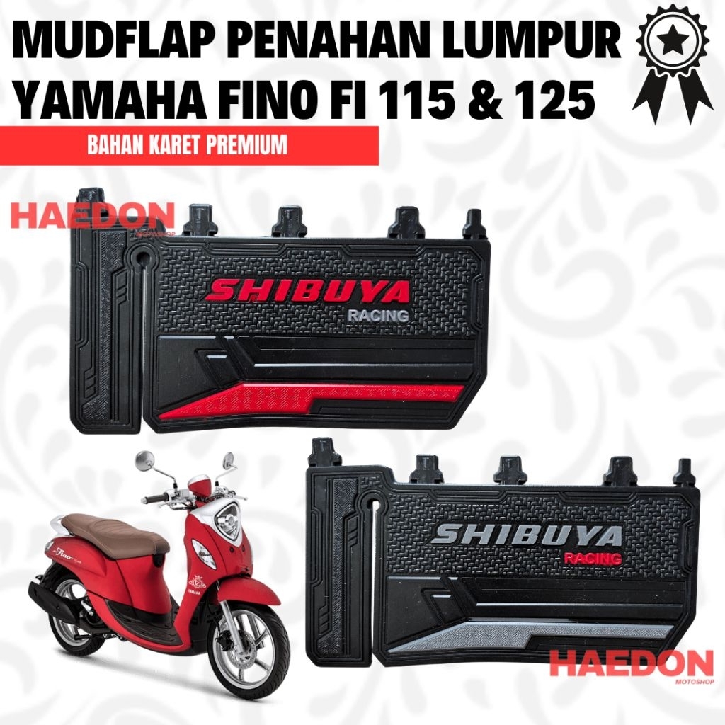 Mudflap Yamaha Fino FI 115 & 125 / บังโคลน Fino FI 115 & 125 Premium