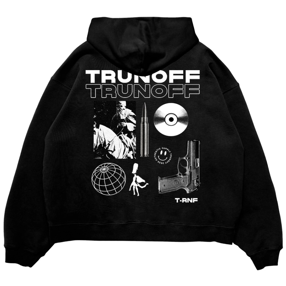 Truntum Sweater Hoodie Boxy Oversize Basic Aresta