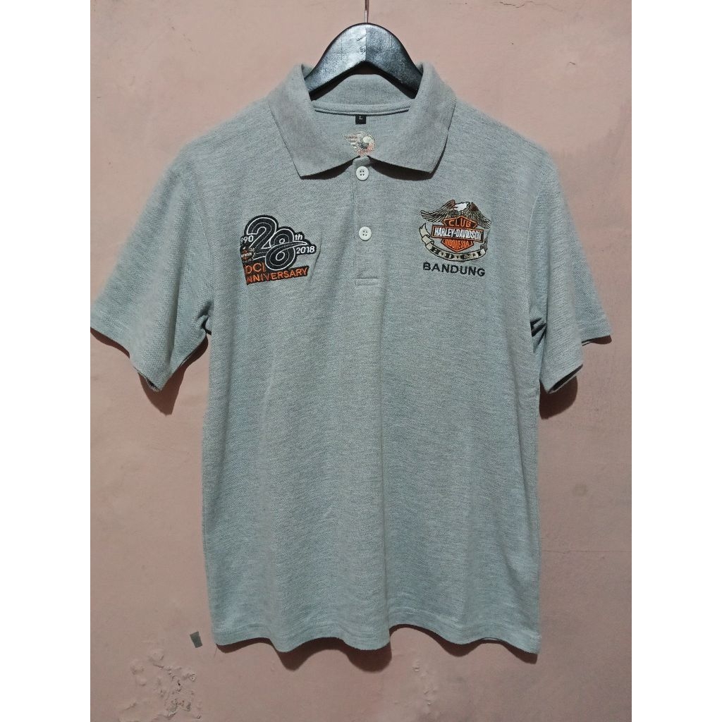เสื้อโปโล Harley Davidson HDCI Special Anniversary 28th
