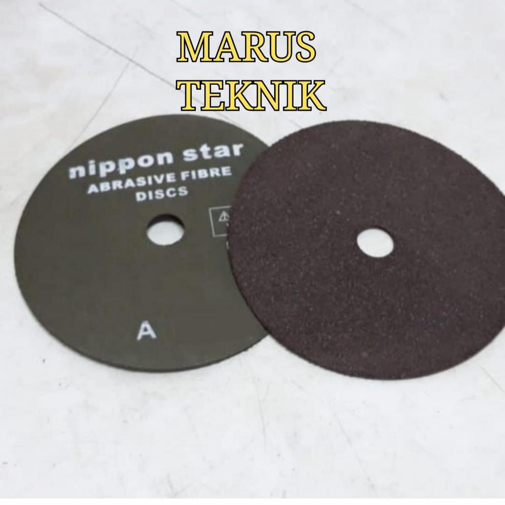 7" G.60 N star กระดาษทรายกลม