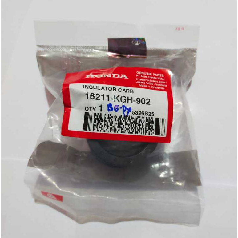 HONDA CS1 ORIGINAL CARBURETOR RUBBER INSULATOR 16211-KGH-902