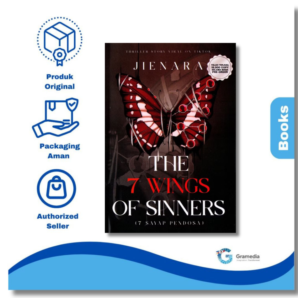 Gramedia Palembang - 7 Sins - Jienara - Akad