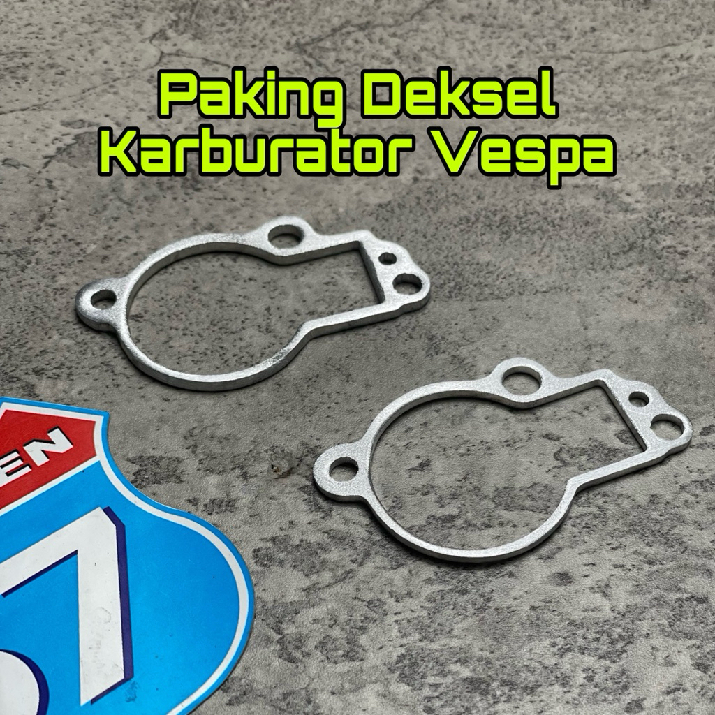 ปะเก็นฝาครอบคาร์บูเรเตอร์ Cnc ของ Vespa อลูมิเนียม
