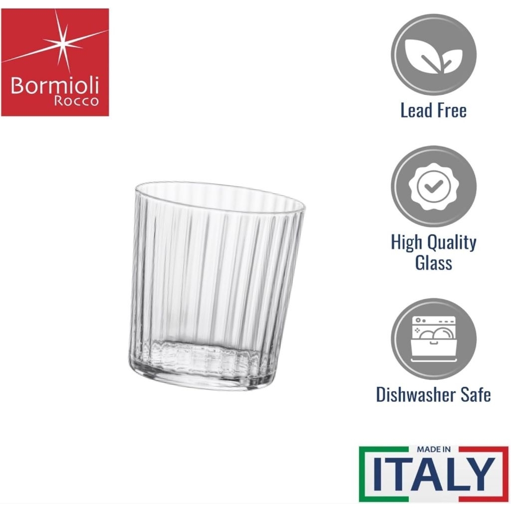 กระจกนิรภัย 355ml Bormioli Rocco Negroni Exclusive 349792 - 1พีซี