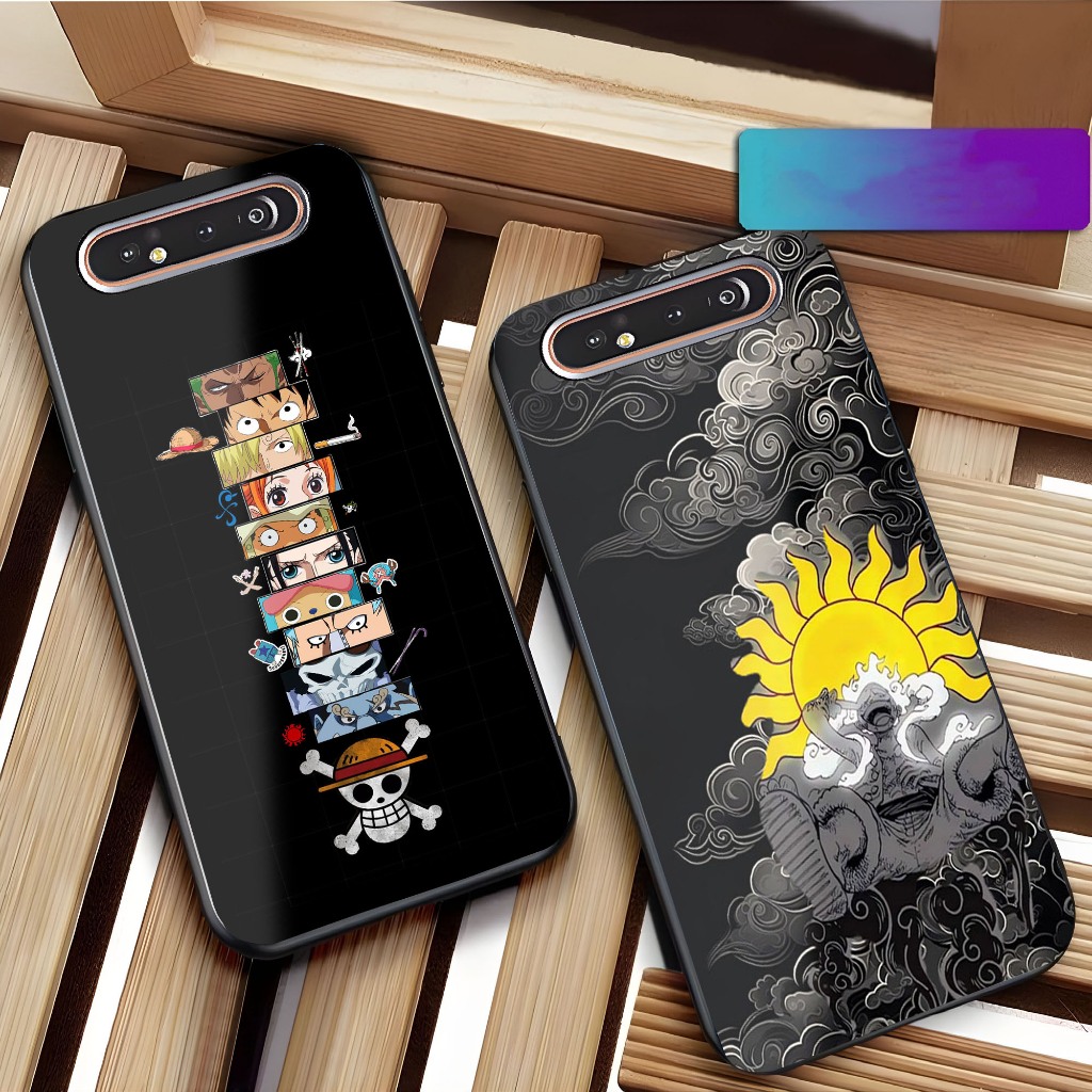 เคส HP Samsung A80 - N1 - [KK Motif No. 74] - Samsung A80 Fashion Softcase - Glossy Hardcase - Phone