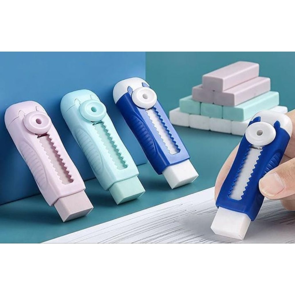 PUSH MECHANICAL ERASER / SLIDING ERASER / PUSH PENCIL ERASER