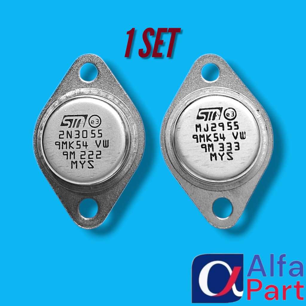 1 ชุด JENGKOLAN MJ2955 2N3055 ST